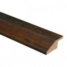 Zamma HS Strand Woven Bamboo Dark Mahogany 3/8 in. Thick x 1-3/4 in. Wide x 94 in. Length Wood Multi-Purpose Reducer Molding-014382062589 205415481