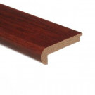 Zamma Santos Mahogany 3/8 in. Thick x 2-3/4 in. Wide x 94 in. Length Hardwood Stair Nose Molding-01438708942506 203286265