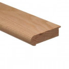Zamma Unfinished Red Oak 3/4 in. Thick x 2-3/4 in. Wide x 94 in. Length Wood Stair Nose Molding-01434308942519 203277285